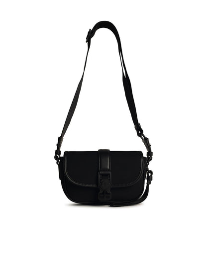 Moncler 'Trick' Black Nylon Crossbody Bag Woman
