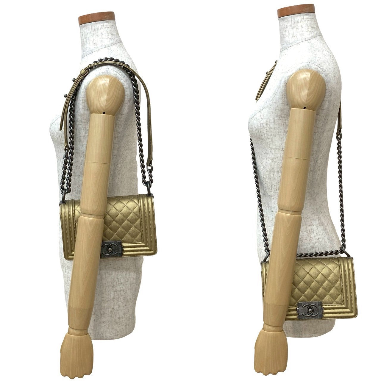 Chanel Boy Caviar Shoulder Bag Style 4