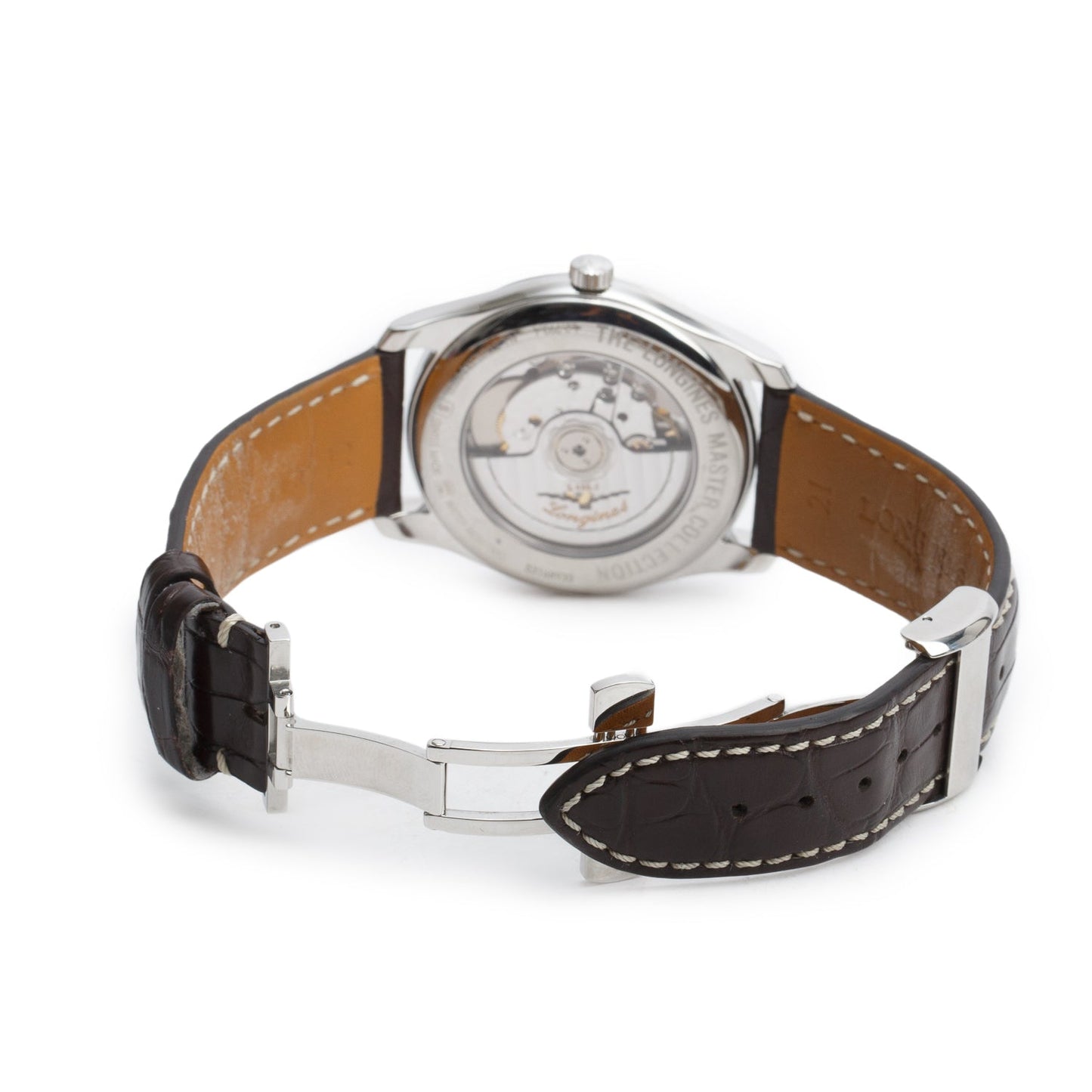 Longines Stainless Steel Master Collection 40 MM Automatic Watch Silver Dial