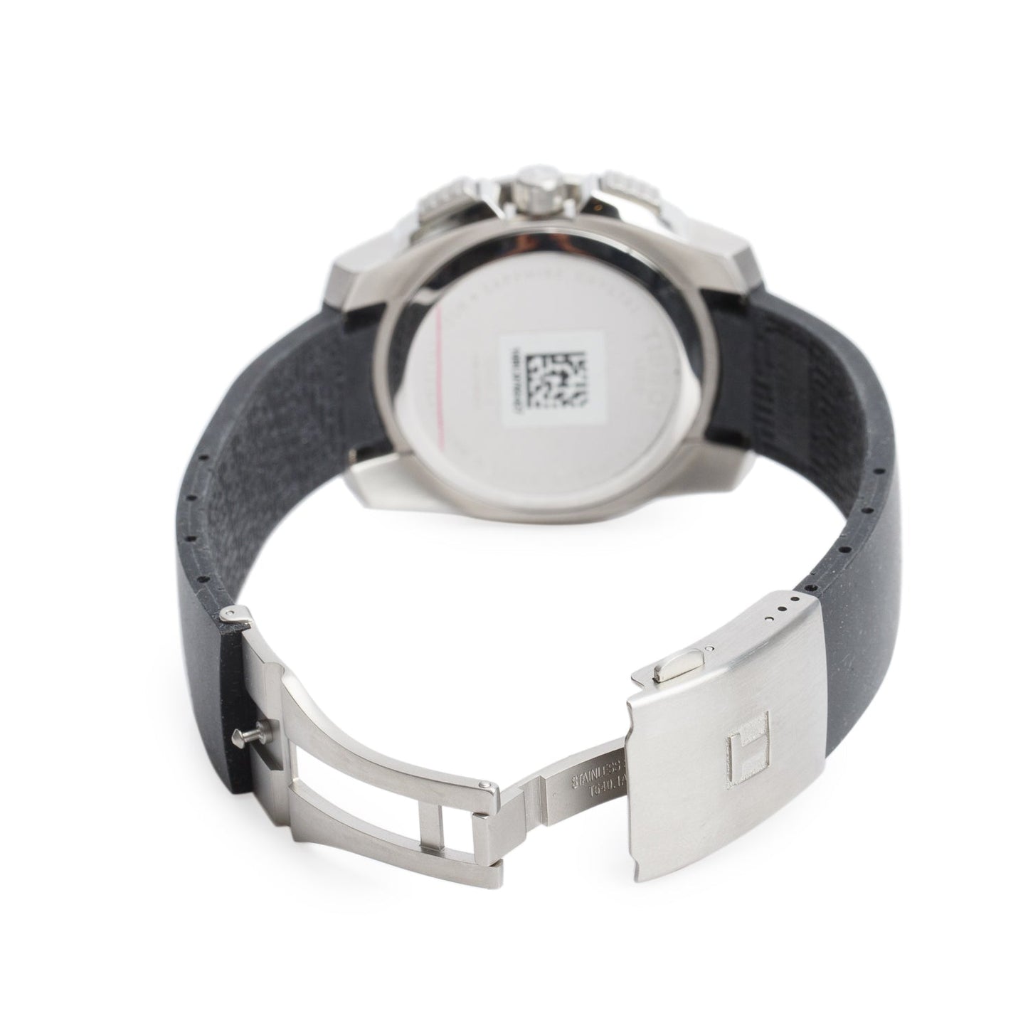 Tissot Stainless Steel T Sport PRS330 Palagio 42.5 MM Chronograph Quartz Watch Black Dial w/ Box & Papers