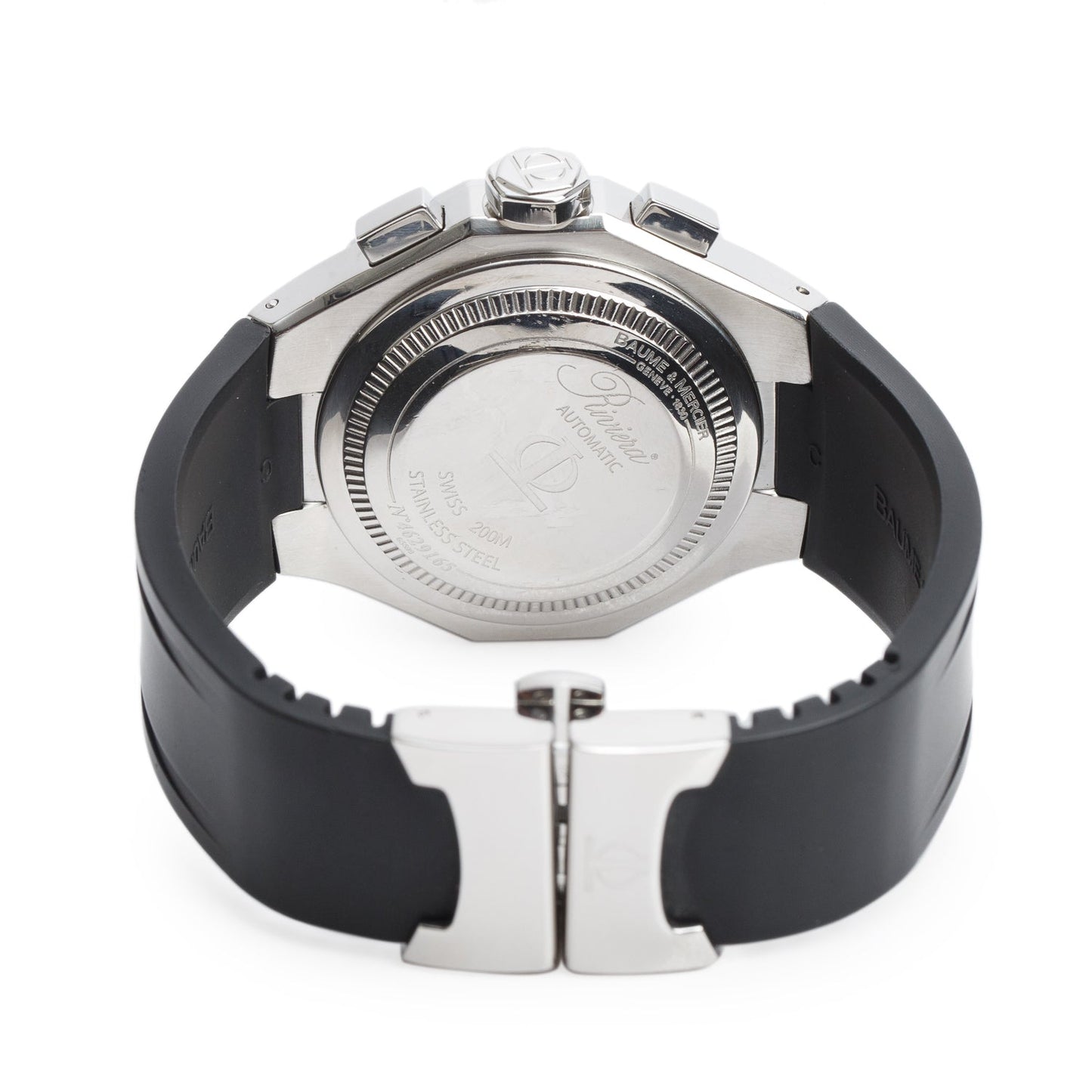 Baume & Mercier Stainless Steel Riviera 43 MM Chronograph Automatic Watch 65599
