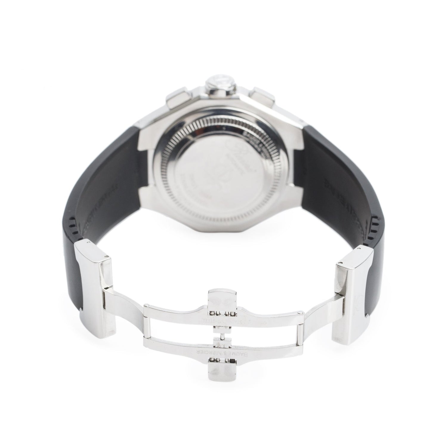 Baume & Mercier Stainless Steel Riviera 43 MM Chronograph Automatic Watch 65599