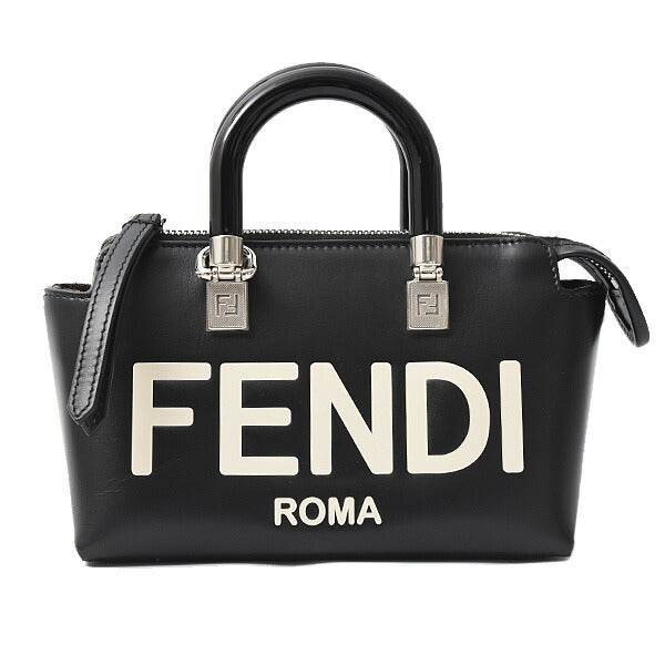 Fendi By The Way Leather Red Shoulder Bag