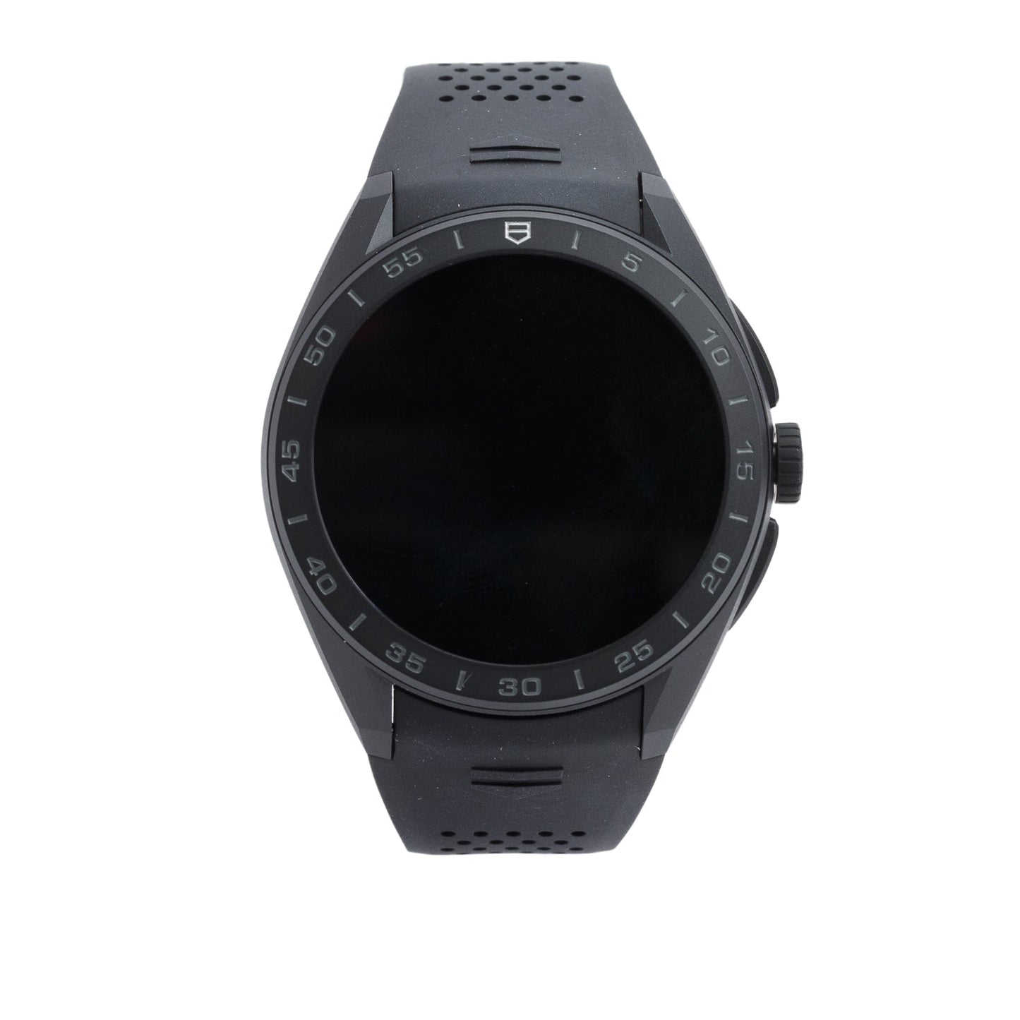 Tag Heuer 2025 Black DLC Titanium Connected Calibre E5 45 MM Digital Smart Watch SBT8A80.BT6293 w/ Box, Papers & Charger