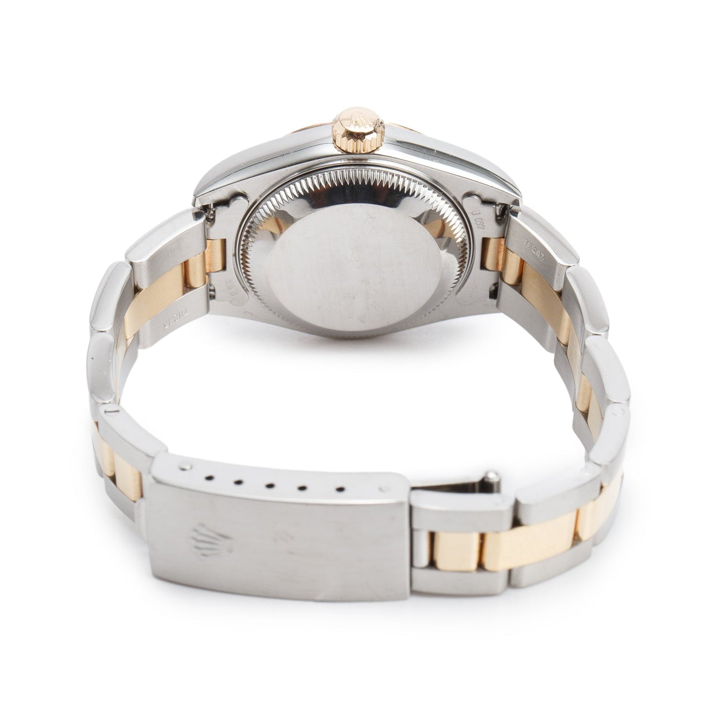 Rolex Stainless Steel & 18k Yellow Gold Datejust 26 MM Watch Silver Roman Dial 79163 w/ Box & Papers
