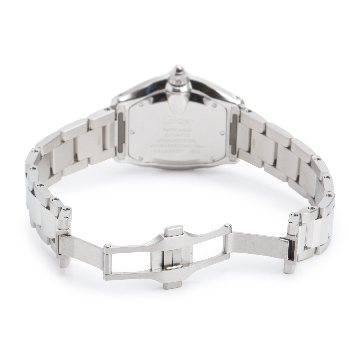 Cartier 2026 Stainless Steel Roadster Automatic Watch, Medium Model 4610 w/ Box, Papers & Extra Strap