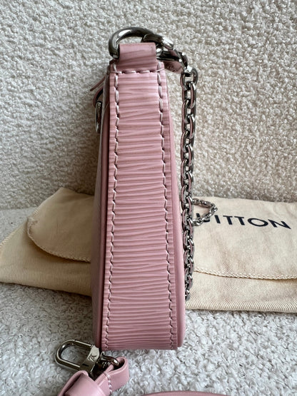 Louis Vuitton Easy Pouch Rose Ballerine Epi (RRP £1320)
