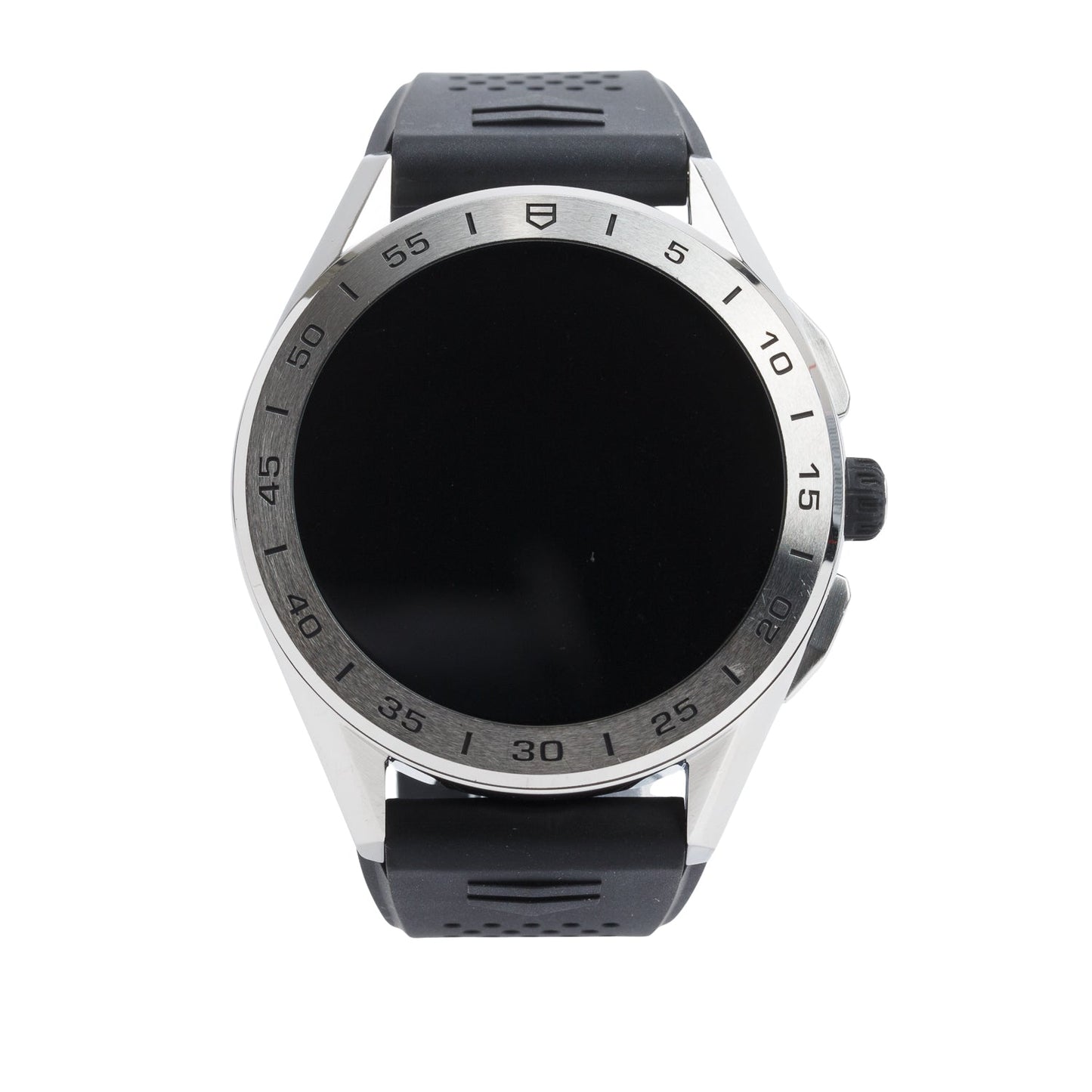 Tag Heuer Stainless Steel Connected 45 MM Digital Watch SBG8A w/ Box, Extra Straps & Charger