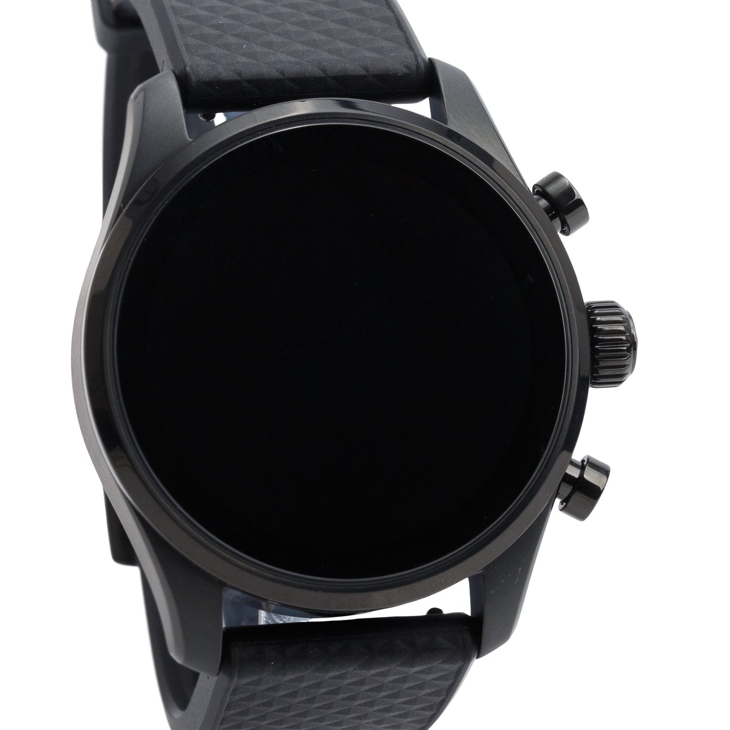 Montblanc Black Titanium Summit 3 42 MM Smartwatch S3T22 w/ Box, Papers, Extra Leather Strap & Charger