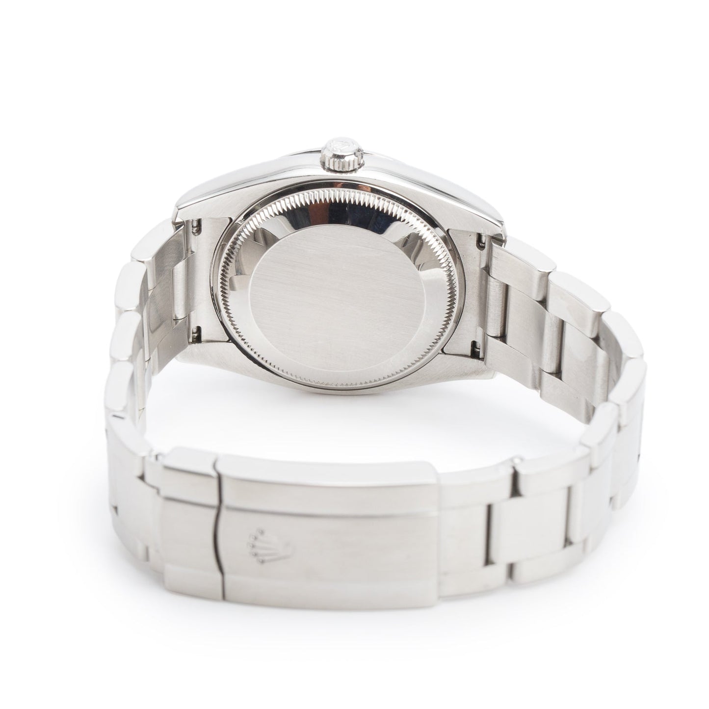 Rolex Stainless Steel Oyster Perpetual Air King 34 MM Automatic Watch Silver Dial 114200 w/ Box & Papers