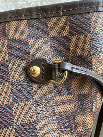 Louis Vuitton Neverfull MM Damier Ebene Cherry Interior (RRP £1,430)