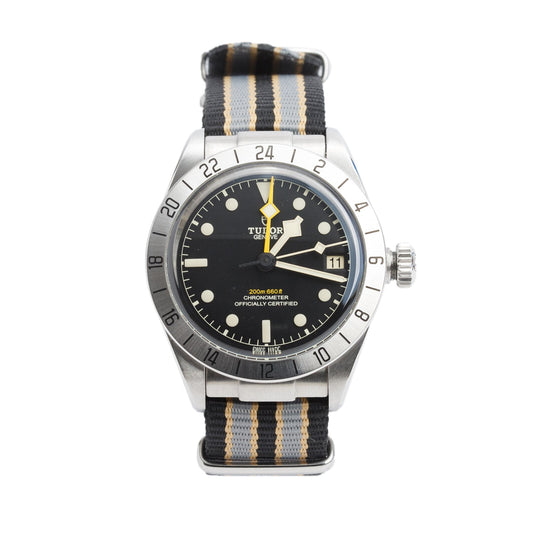 Tudor 2024 Stainless Steel Black Bay Pro 39 MM Automatic Watch Black Dial 79470 w/ Box & Papers