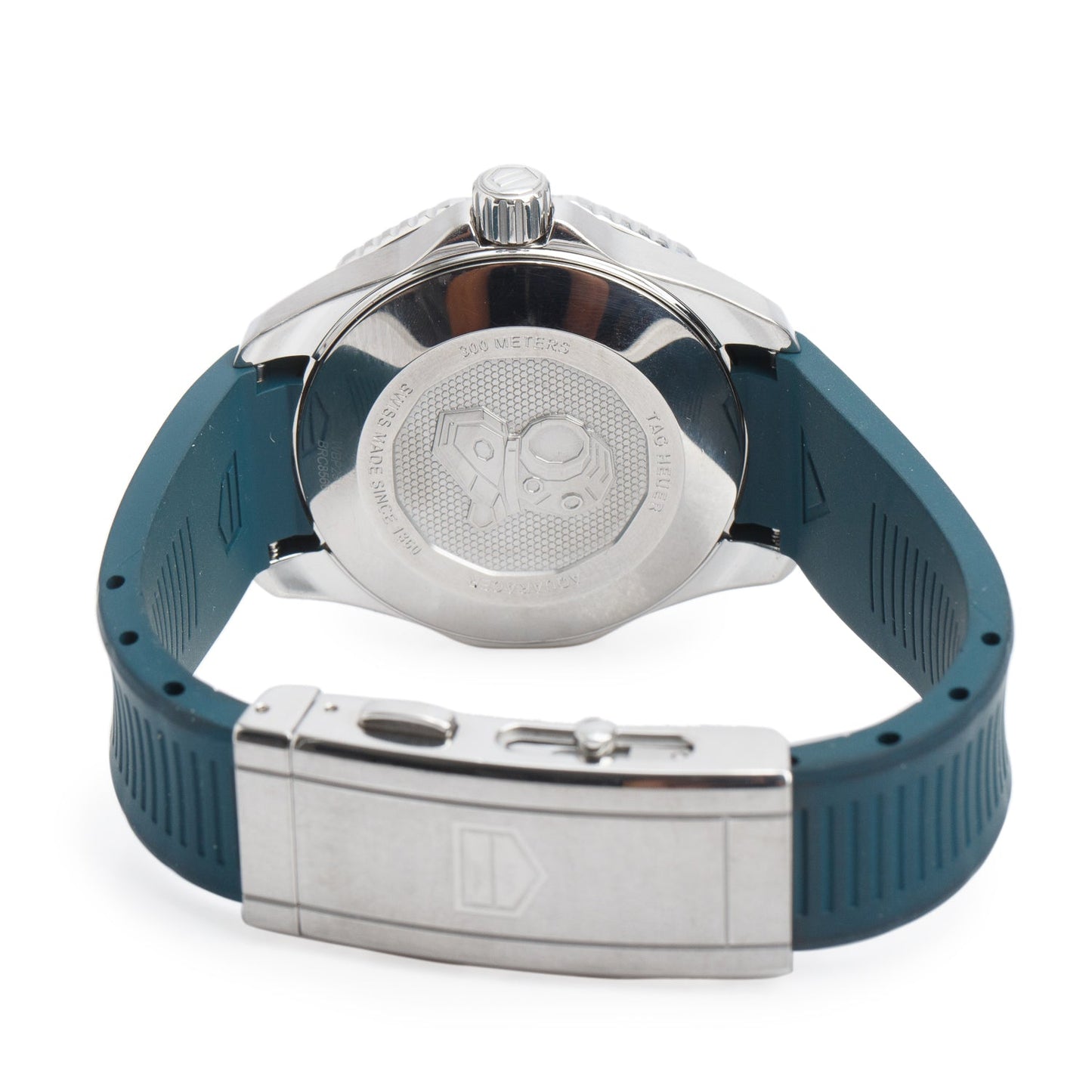 Tag Heuer Stainless Steel Aquaracer Professional 300M 36 MM Automatic Watch Diamond Green Dial WBP231G