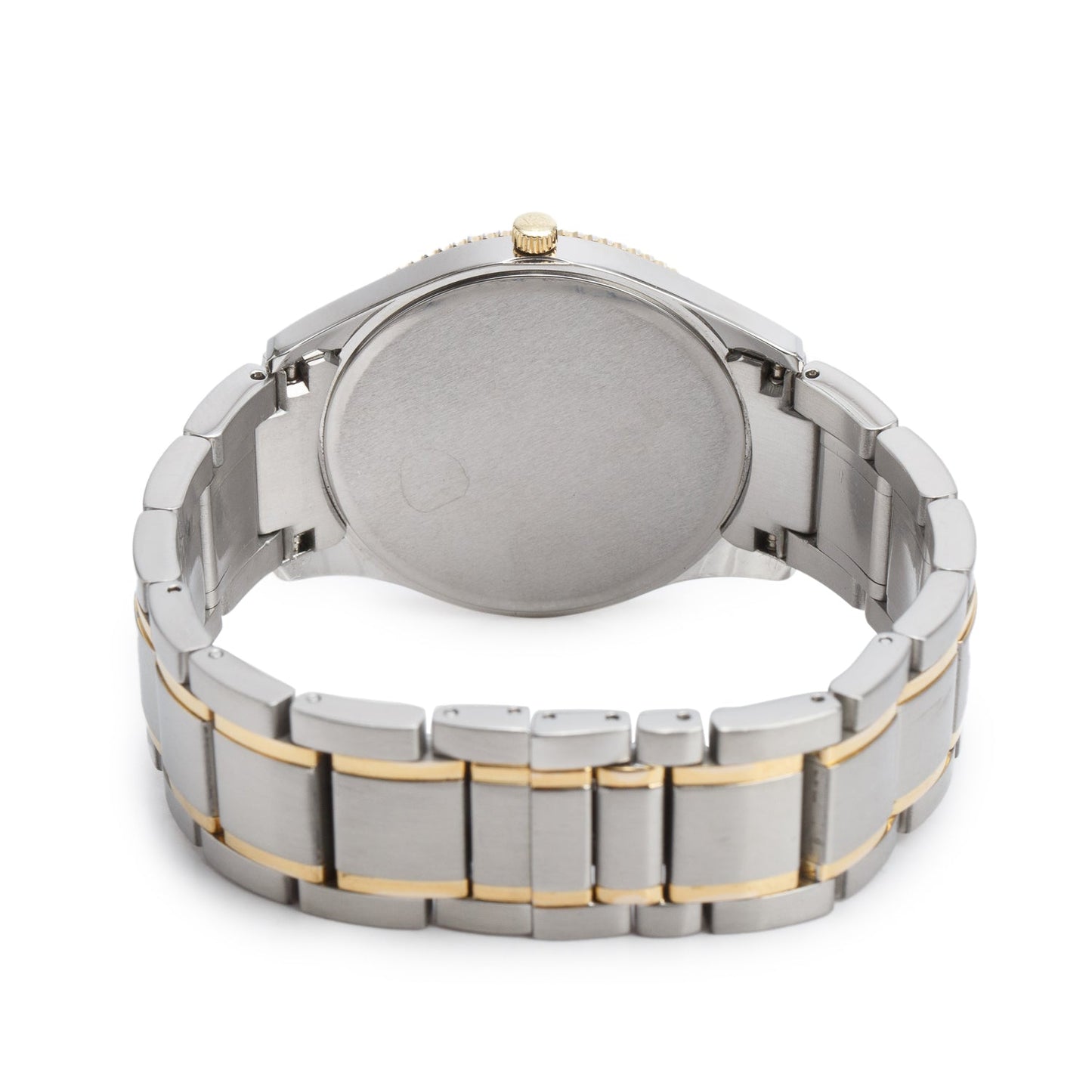 Movado Two-Tone Stainless Steel Gentry Sport 36 MM Quartz Watch Silver Dial