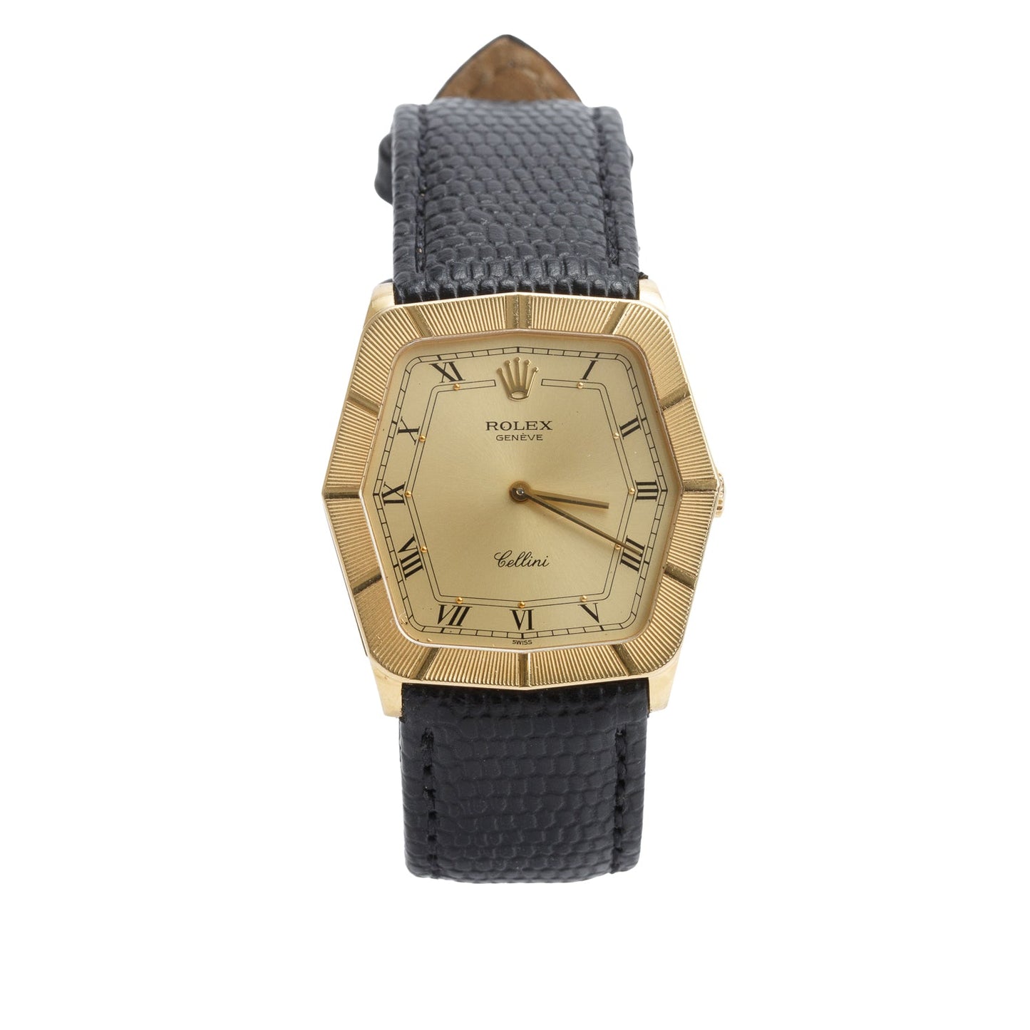 Rolex Vintage 18k Yellow Gold Cellini 31 MM Manual Watch Gold Dial 4170