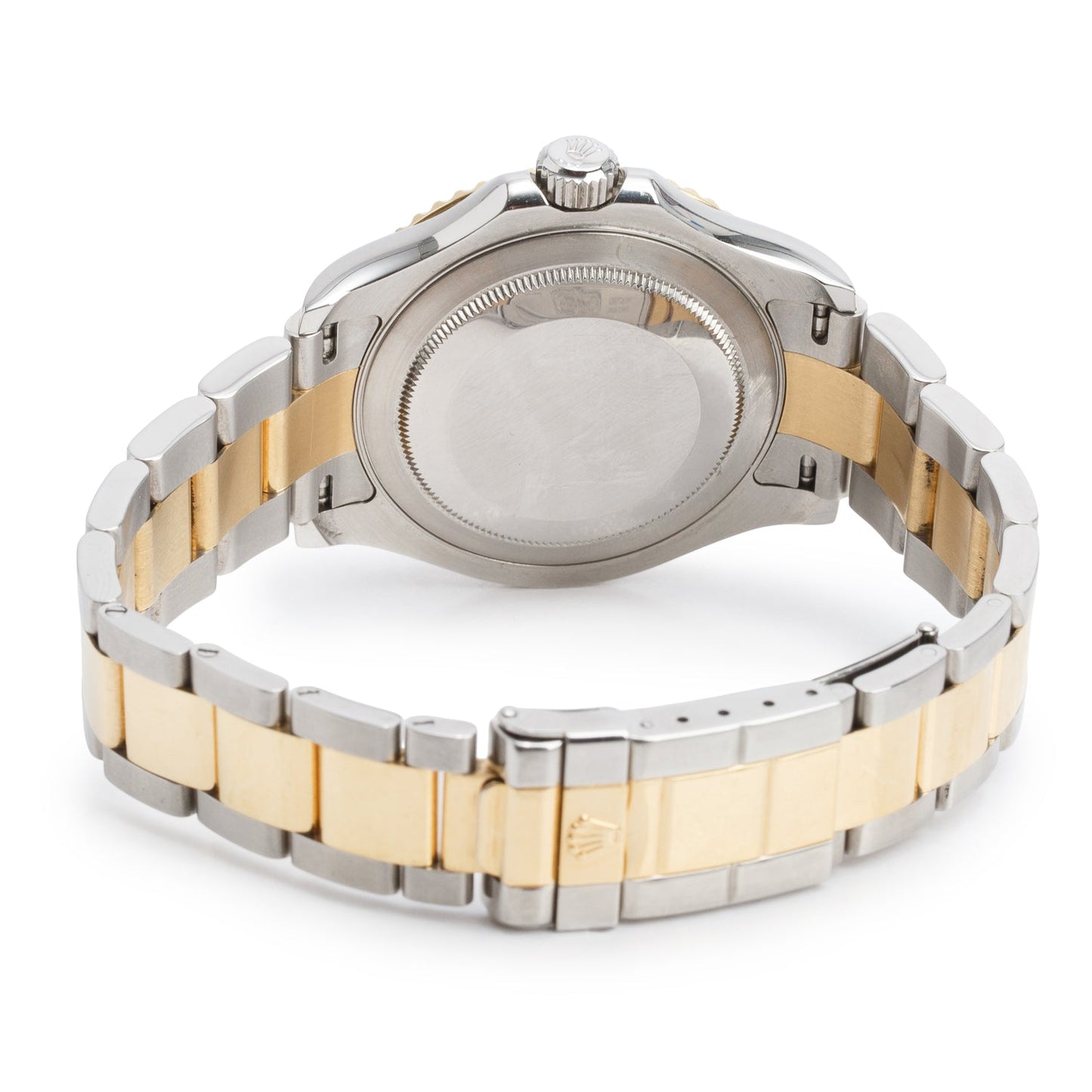 Rolex Stainless Steel & 18k Yellow Gold Yacht-Master 40 MM Automatic Watch Silver Dial 16623 w/ Box & Papers