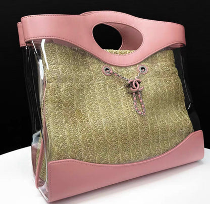 Chanel Chanel 19 Calfskin Pink Shoulder Bag