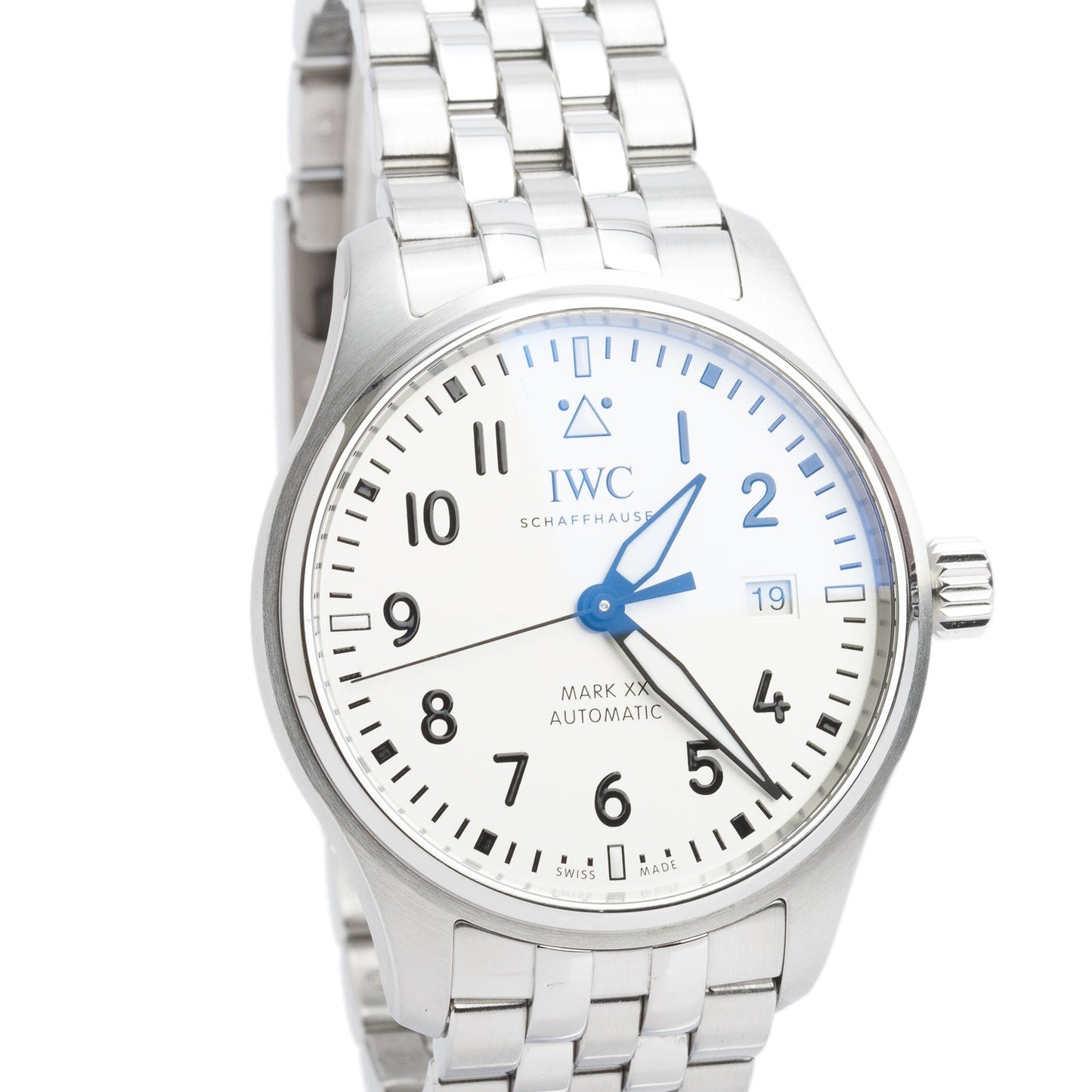 IWC 2026 Stainless Steel Classic Pilot Mark XX 40MM Automatic Watch Silver Dial IW328208 w/ Box & Papers