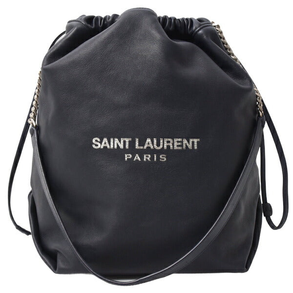 Saint Laurent Teddy Lambskin Shoulder Bag