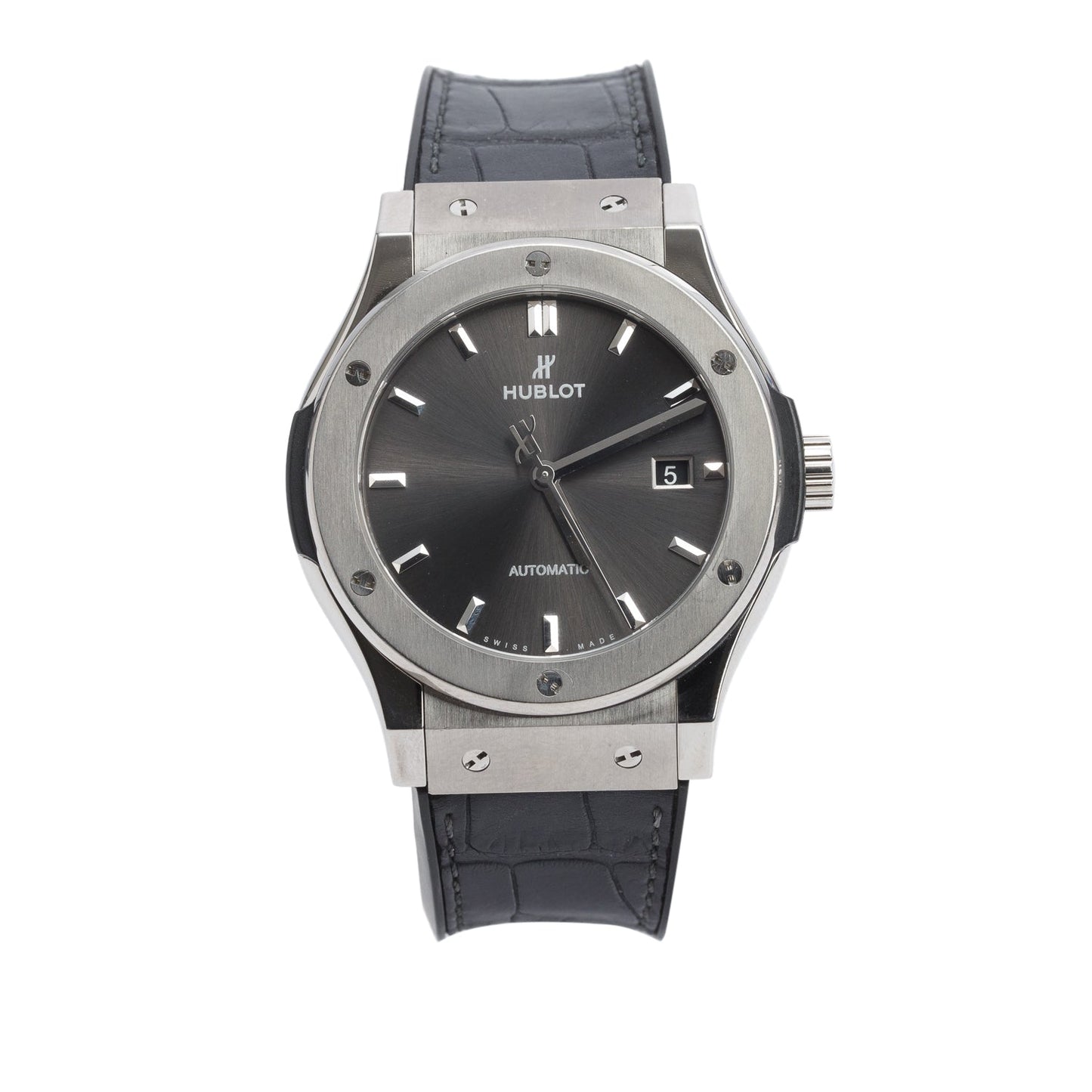 Hublot 2025 Titanium Classic Fusion Racing Grey 42 MM Automatic Watch Grey Dial w/ Box & Papers