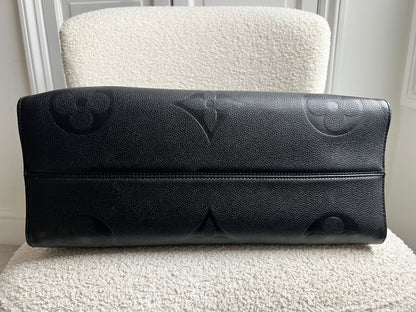 Louis Vuitton On the Go GM Black Empreinte (RRP £2,620)
