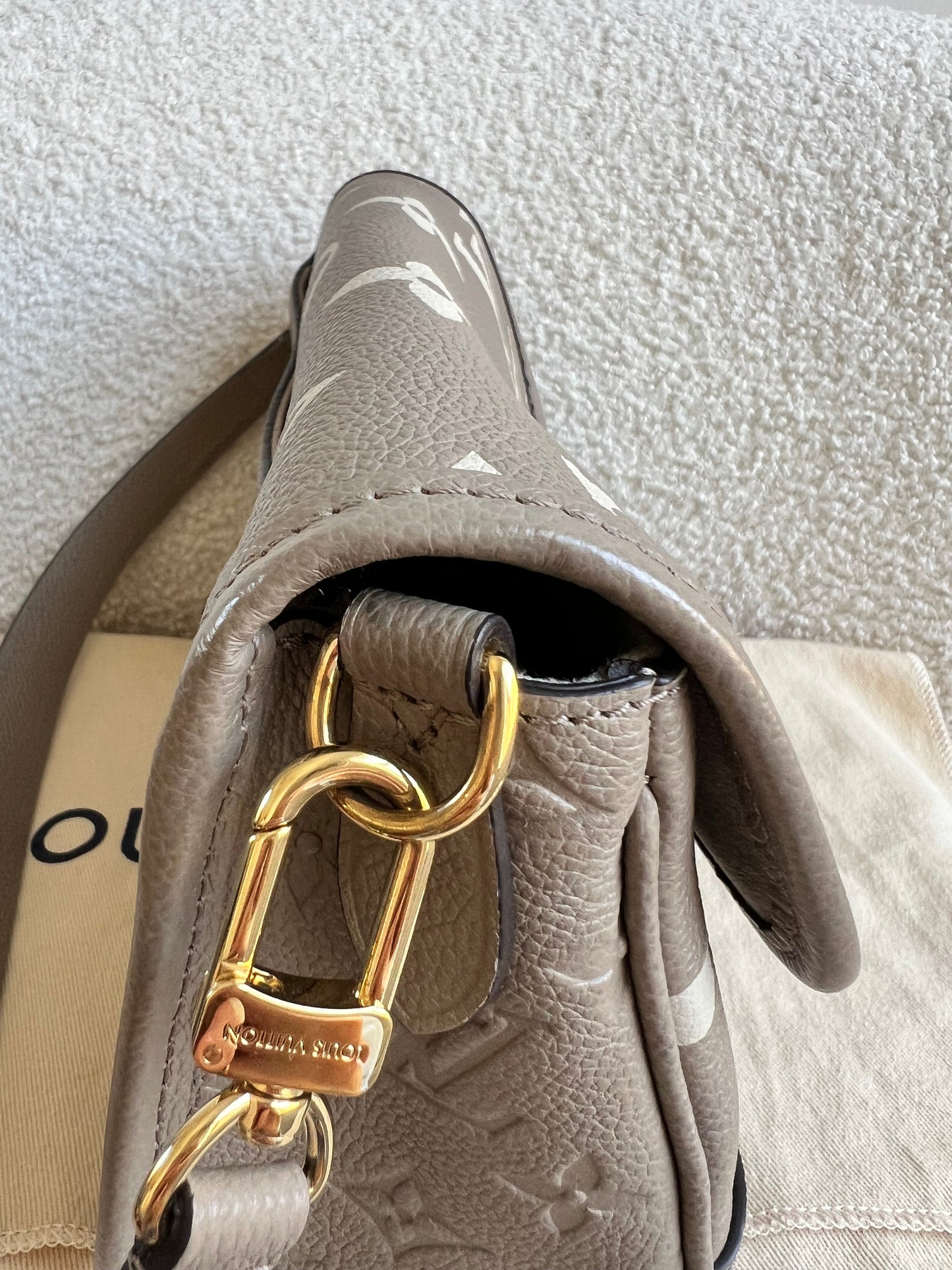 Louis Vuitton Diane Satchel Bicolour Empreinte (RRP £2,170)