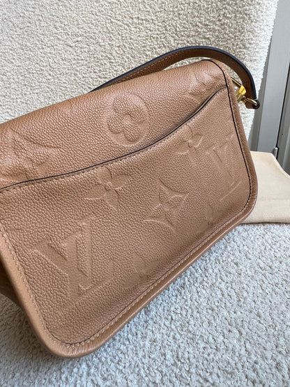 Louis Vuitton Diane Satchel Sand Empreinte (RRP £2,120)