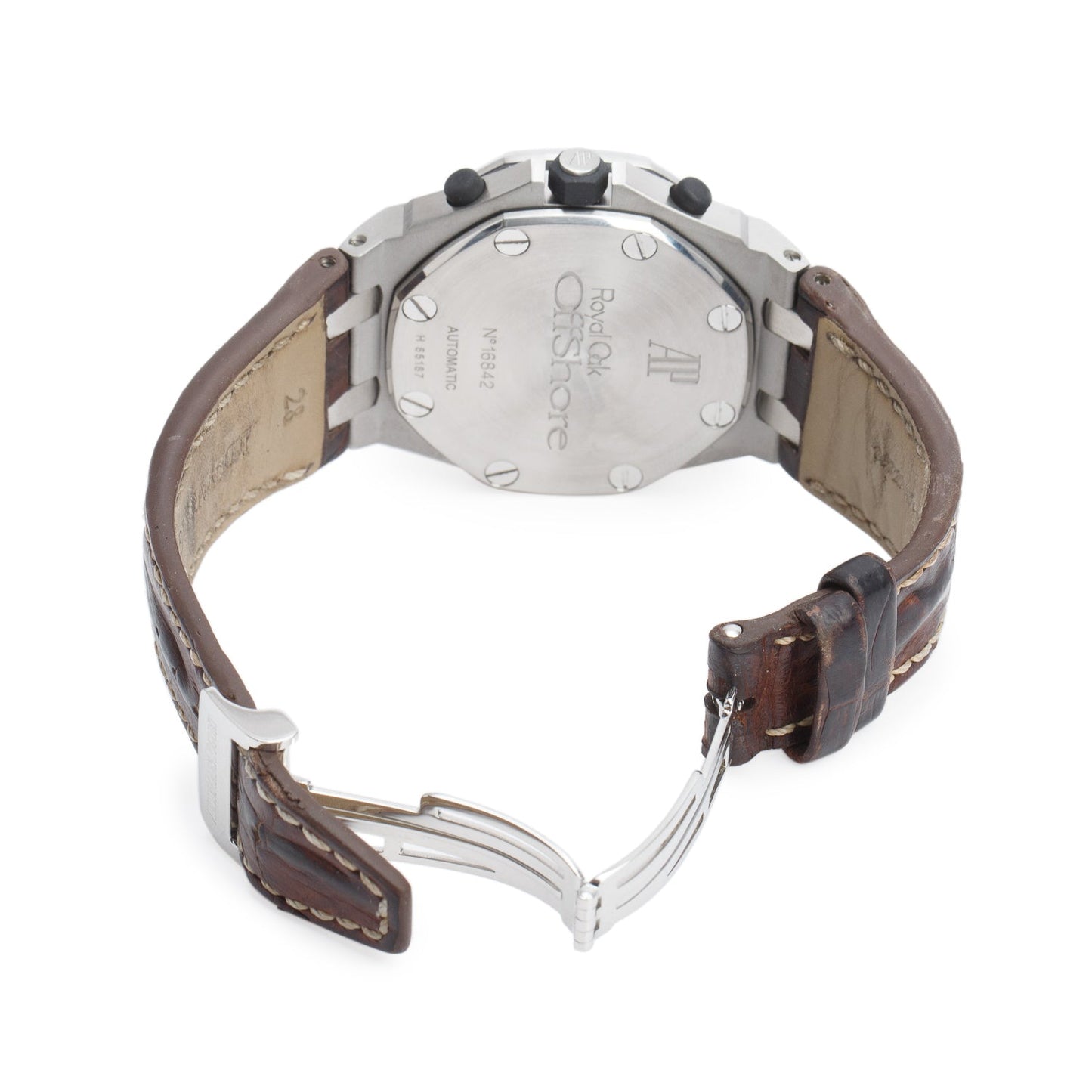 Audemars Piguet Stainless Steel Royal Oak Offshore 42 MM Automatic Chronograph Watch White Dial w/ Box & Papers