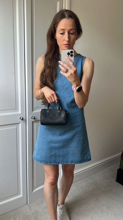 Louis Vuitton Speedy Nano Black Empreinte (RRP £1540)