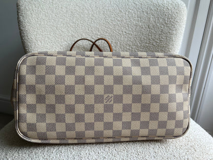 Louis Vuitton Neverfull MM Monogram Damier Azur (RRP £1,470)