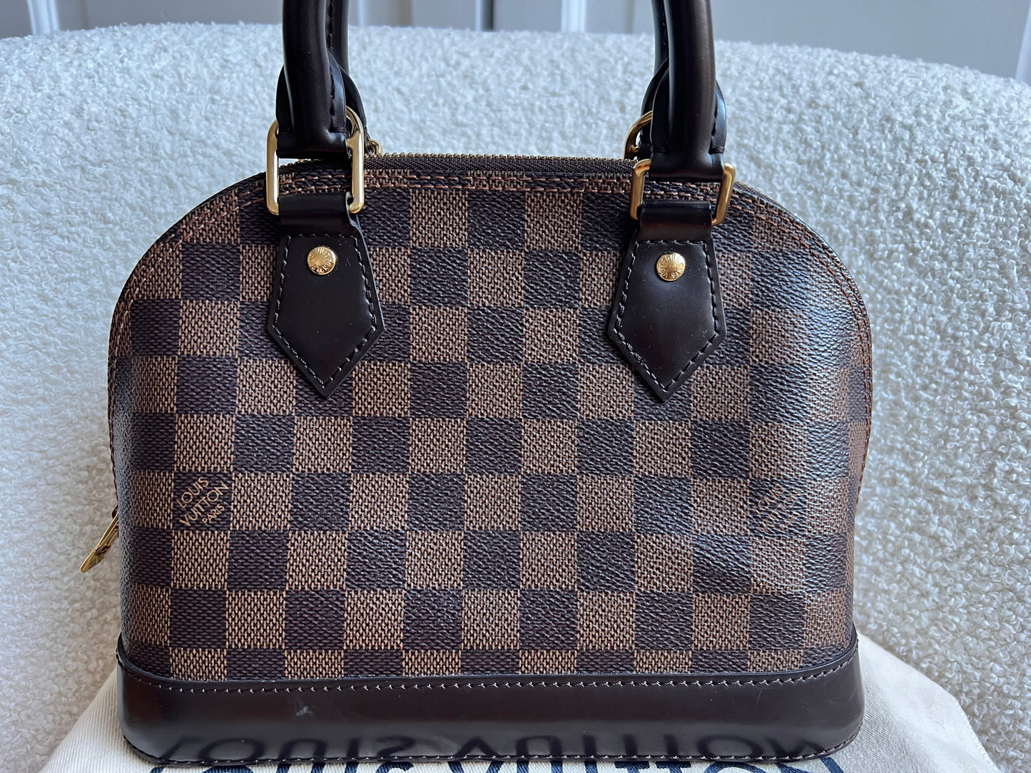 Louis Vuitton Alma BB Damier Ebene (RRP £1,450)