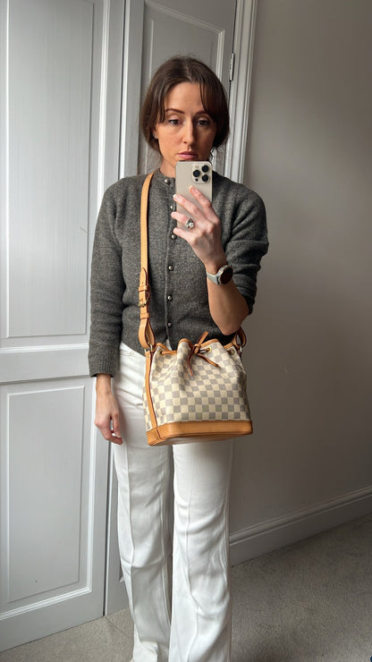 Louis Vuitton Petit Noe Bucket Bag Damier Azur (RRP £1,490)