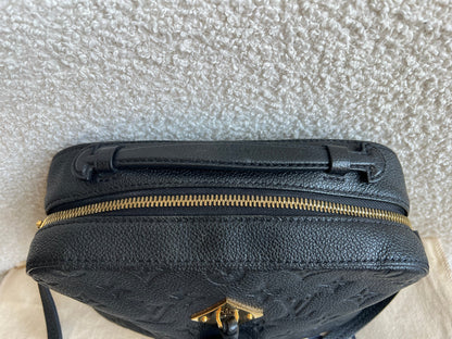 Louis Vuitton Saintonge Black Empreinte