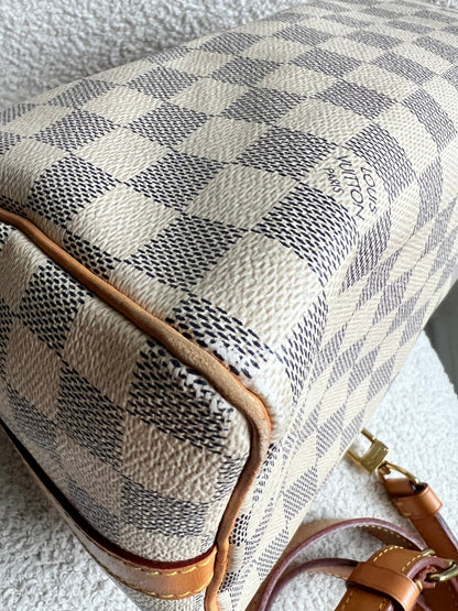 Louis Vuitton Speedy 25 Bandouliere Damier Azur (RRP £1,440)