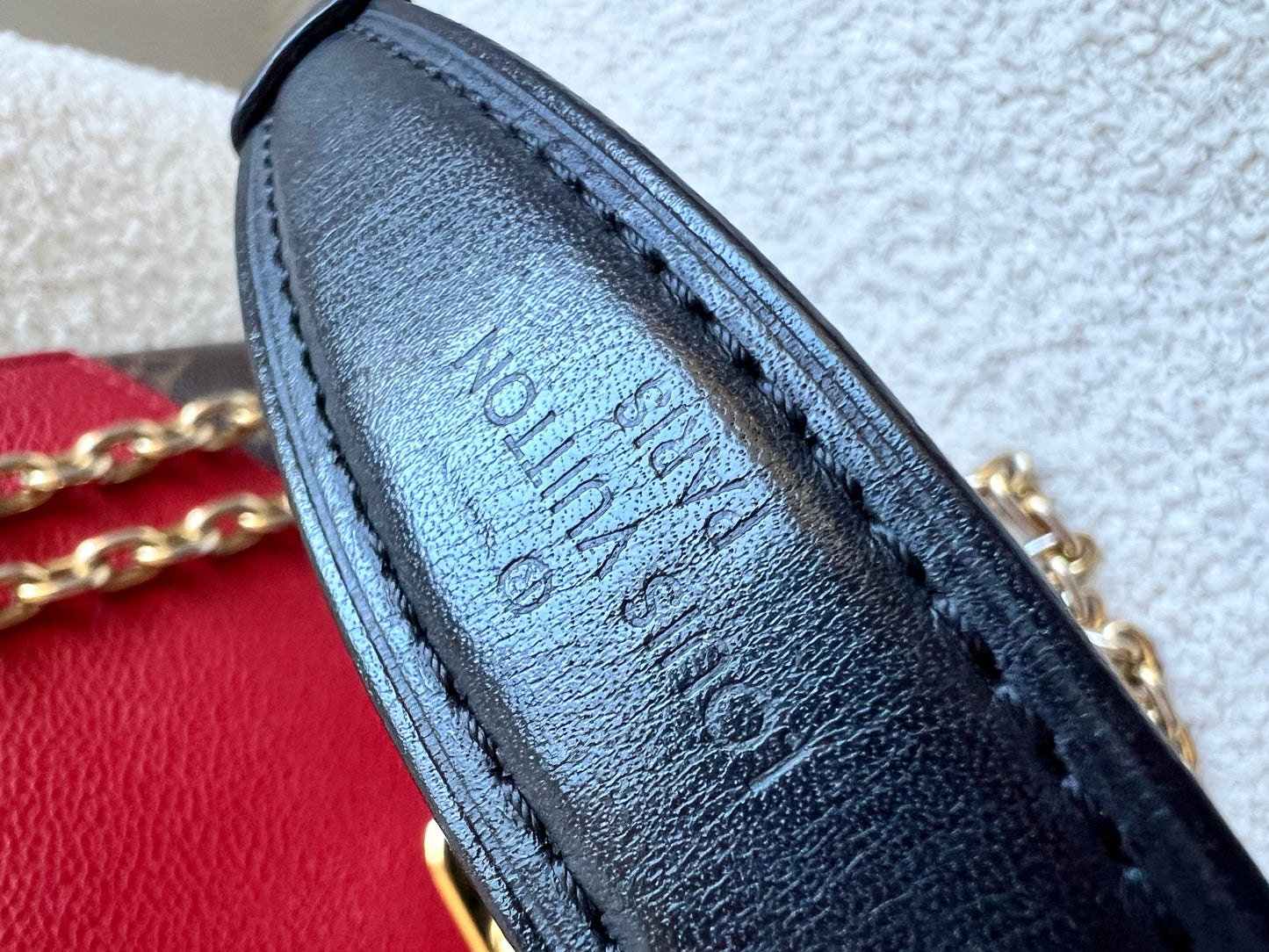 Louis Vuitton Saint Placide Monogram Red