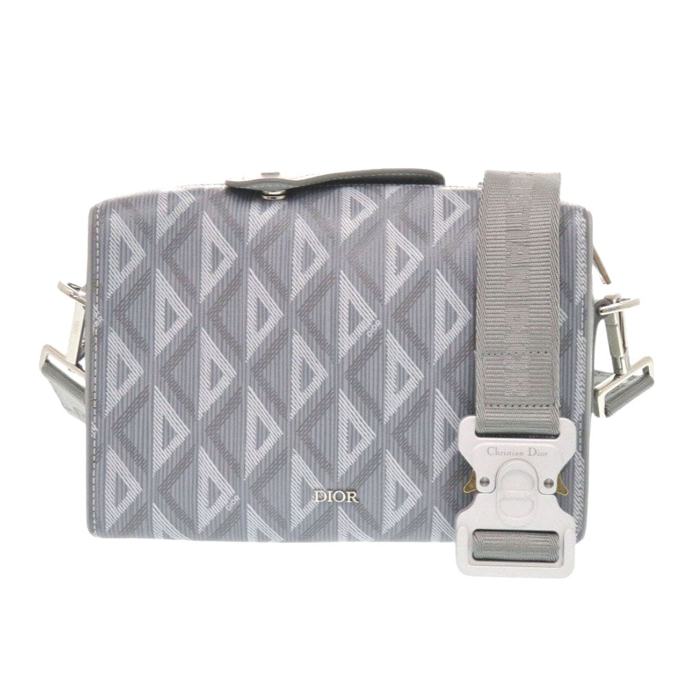 Christian Dior Shoulder Bag Leather, PVC gray rango 22 mens