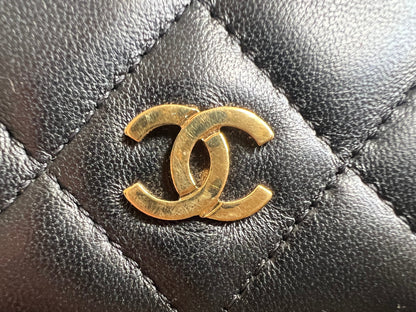 Chanel Wallet on Chain in Black Lambskin Gold Hardware (RRP £2,930)