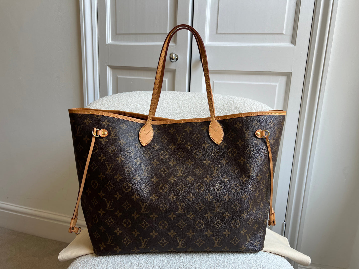 Louis Vuitton Neverfull GM Monogram Pivoine Interior (RRP £1,470)