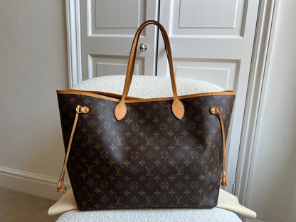 Louis Vuitton Neverfull GM Monogram Pivoine Interior (RRP £1,470)