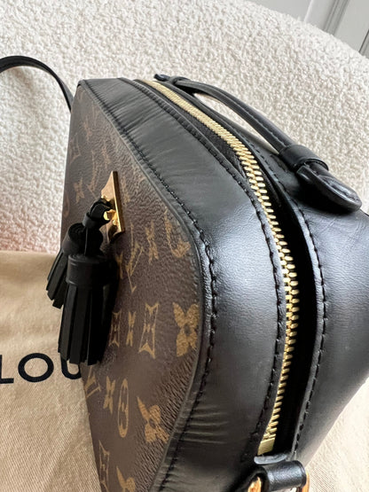 Louis Vuitton Saintonge Black and Monogram