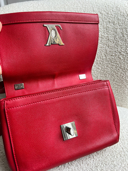 Louis Vuitton Red Mylockme II BB Bag