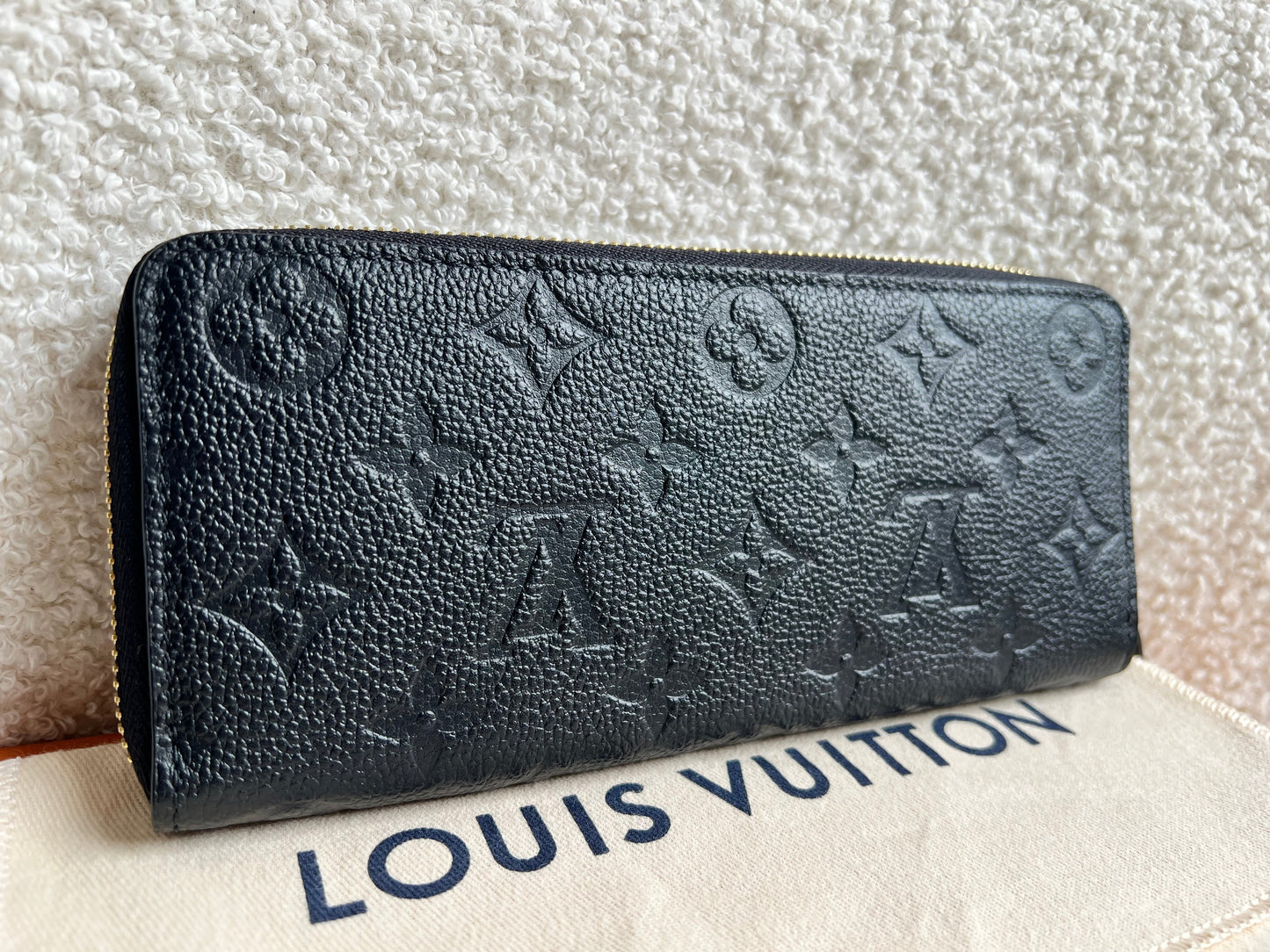 Louis Vuitton Clemence Wallet in Black Empreinte (RRP £545)
