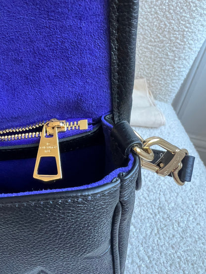 Louis Vuitton Diane Satchel Black Empreinte (RRP £2,120)