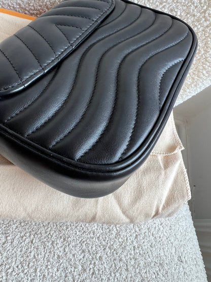 Louis Vuitton Black New Wave Multi Pochette (RRP £2070)