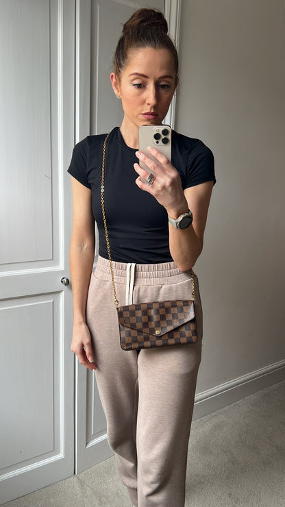 Louis Vuitton Felicie Pochette Damier Ebene (RRP £1110)