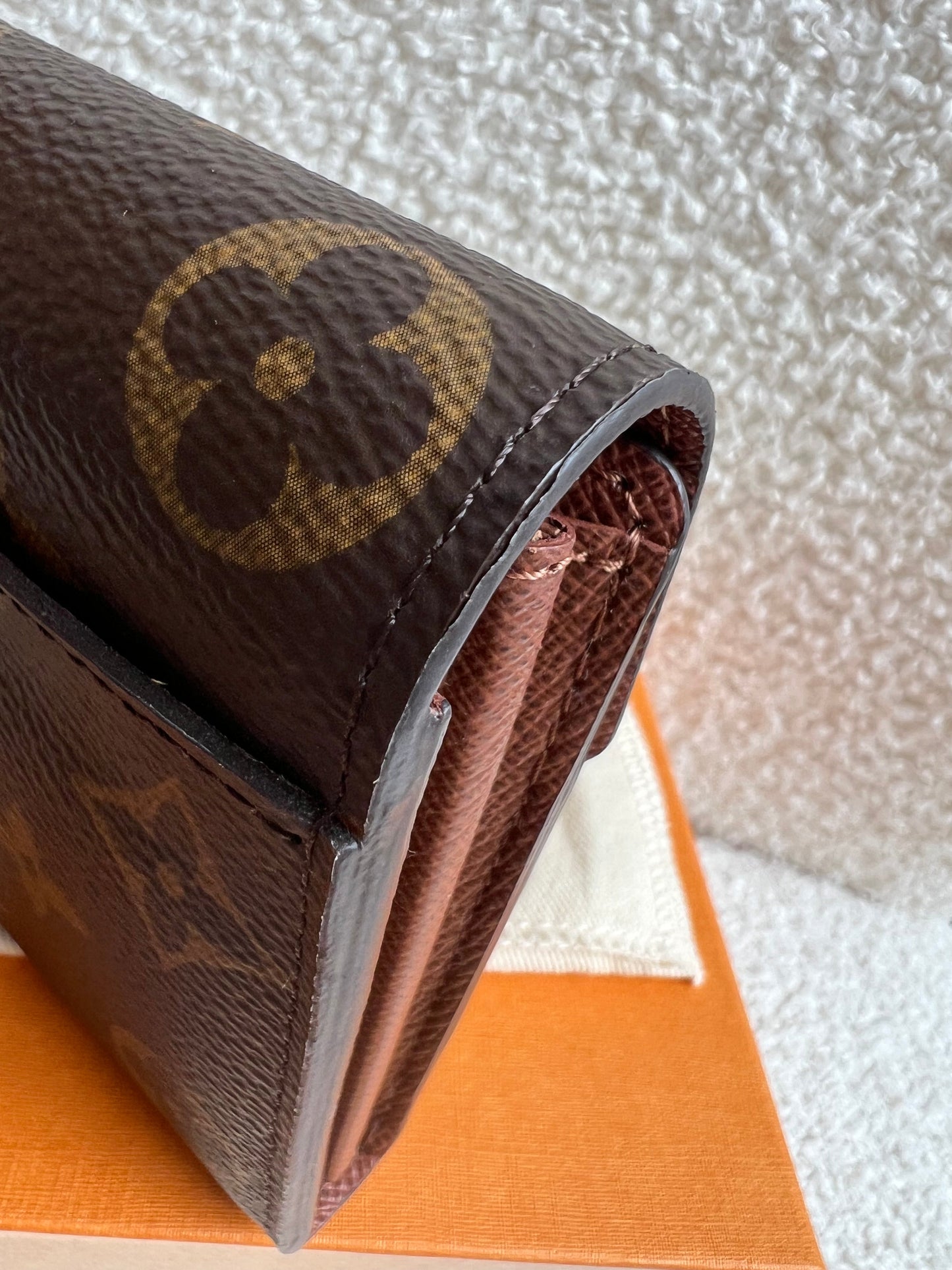 Louis Vuitton Sarah Wallet in Monogram and Brown  (RRP £505)
