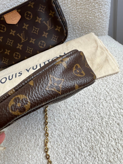 Louis Vuitton Multi Pochette Accessoires Khaki (RRP £2070)