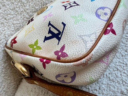 Louis Vuitton Rift Bag White Multicolore Takashi