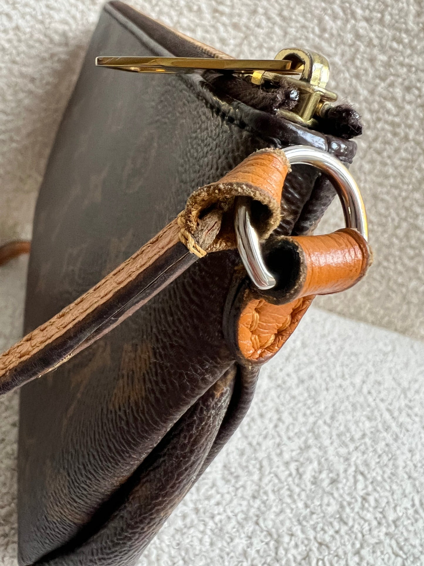 Louis Vuitton Monogram Safran Pallas Pochette