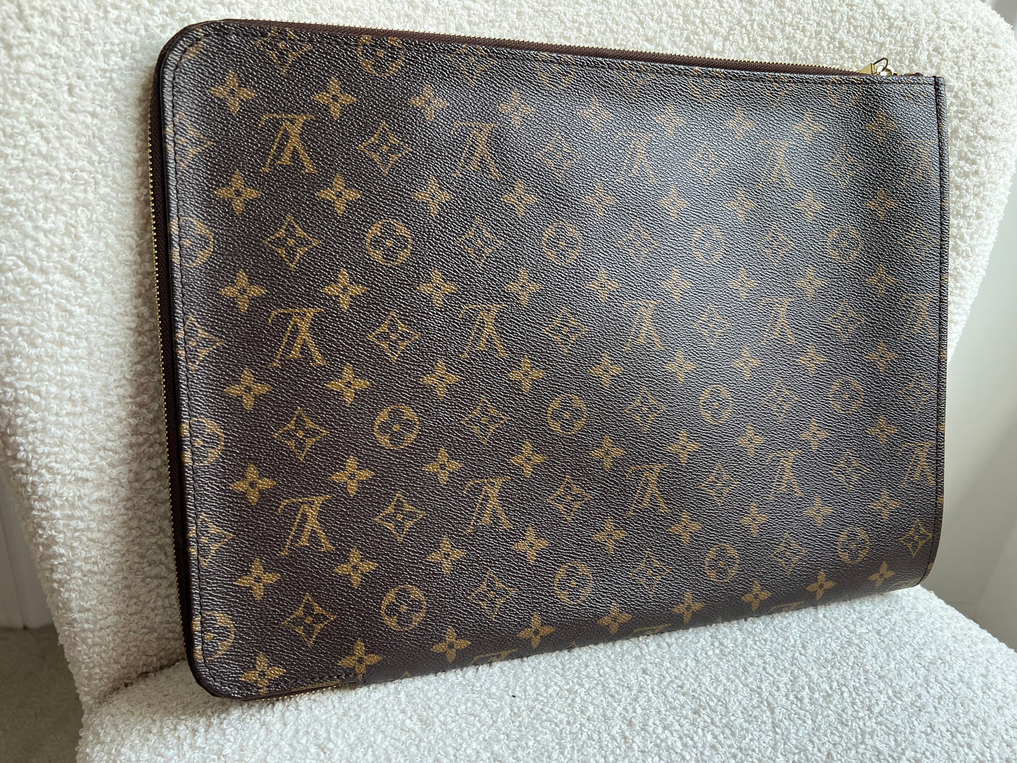 Louis Vuitton Monogram Poch Documents Portfolio Case 39